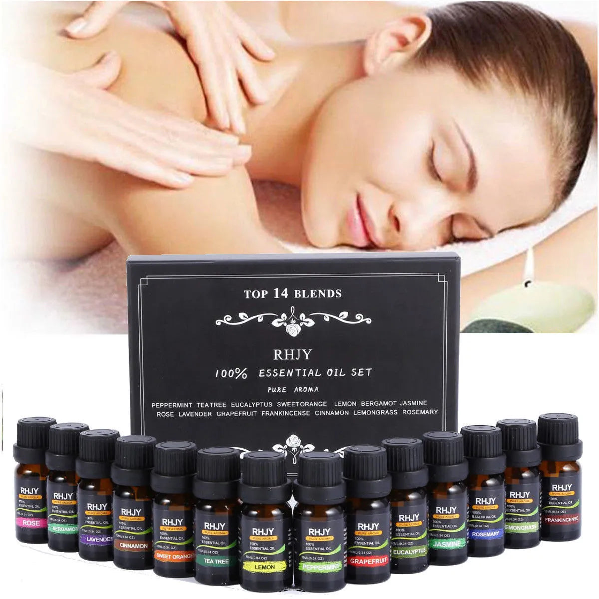 PURE BLISS AROMATHERAPY OIL SET