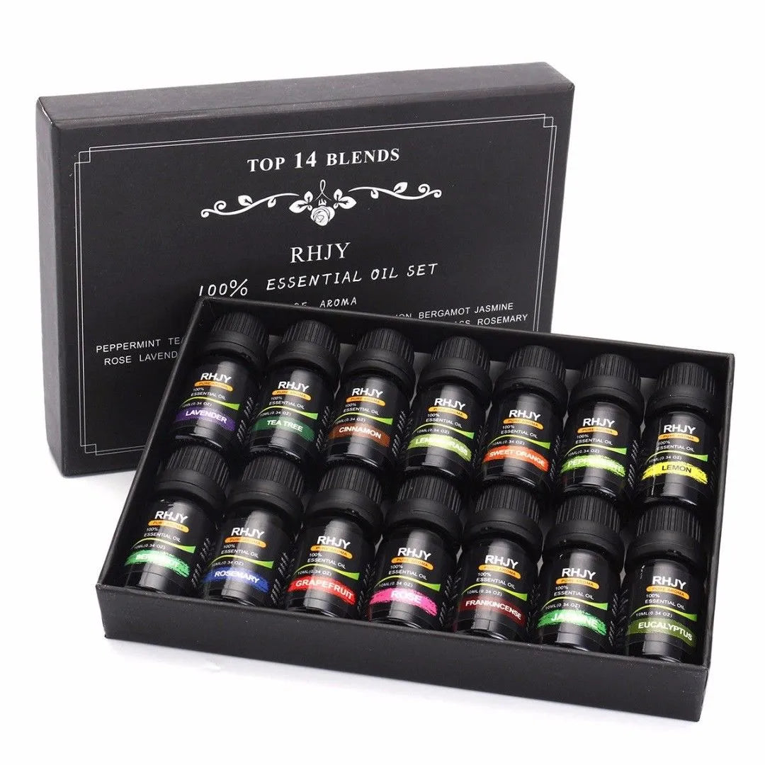 PURE BLISS AROMATHERAPY OIL SET