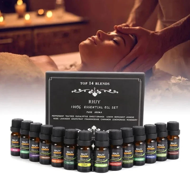 PURE BLISS AROMATHERAPY OIL SET